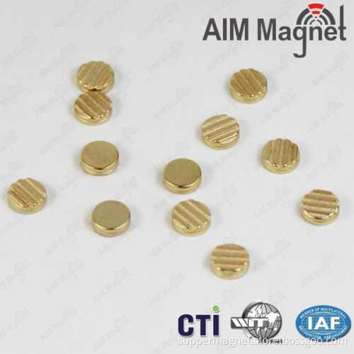 gold plated neodymium magnet